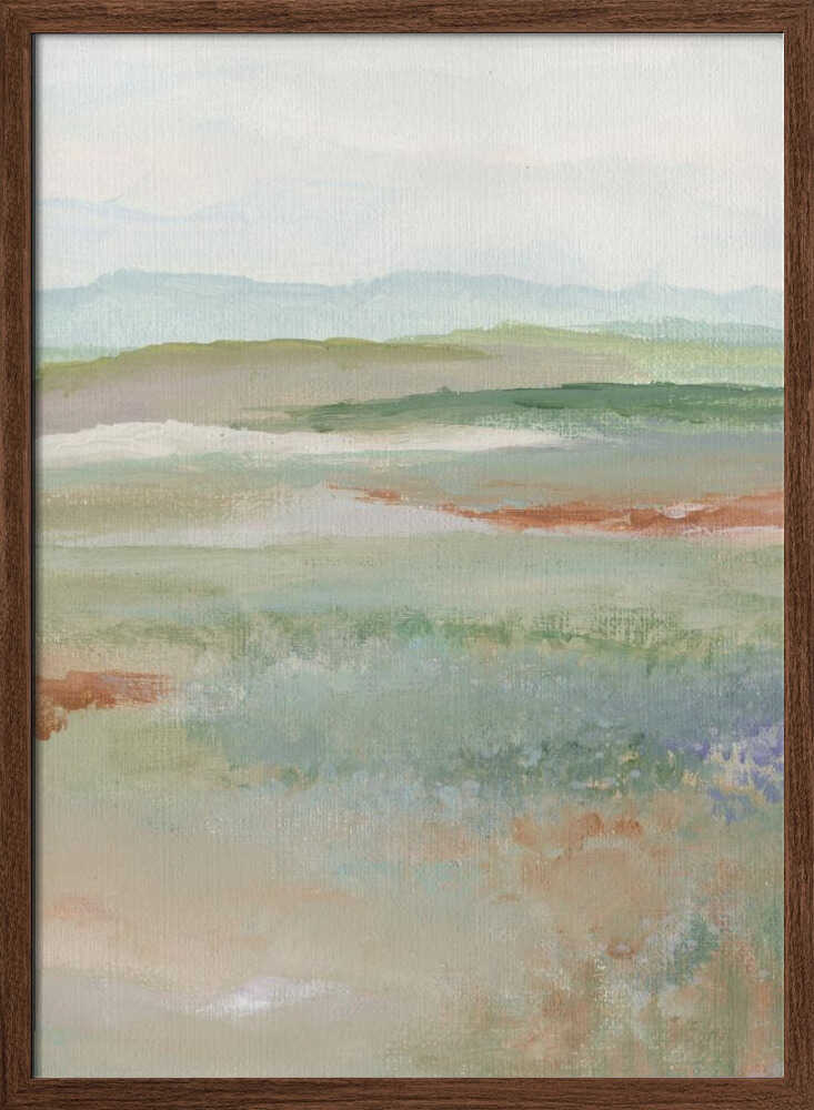 "Serene Rolling Hills No. 2" by Nikita Jariwala — Landscape Wall Art