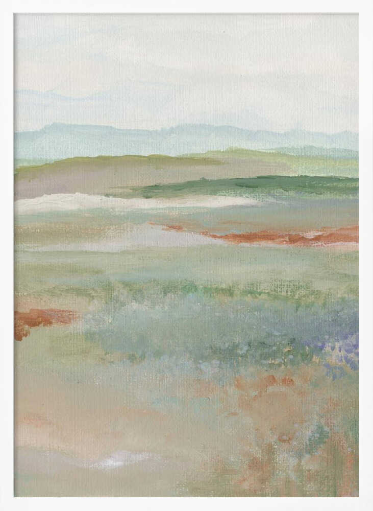 "Serene Rolling Hills No. 2" by Nikita Jariwala — Landscape Wall Art