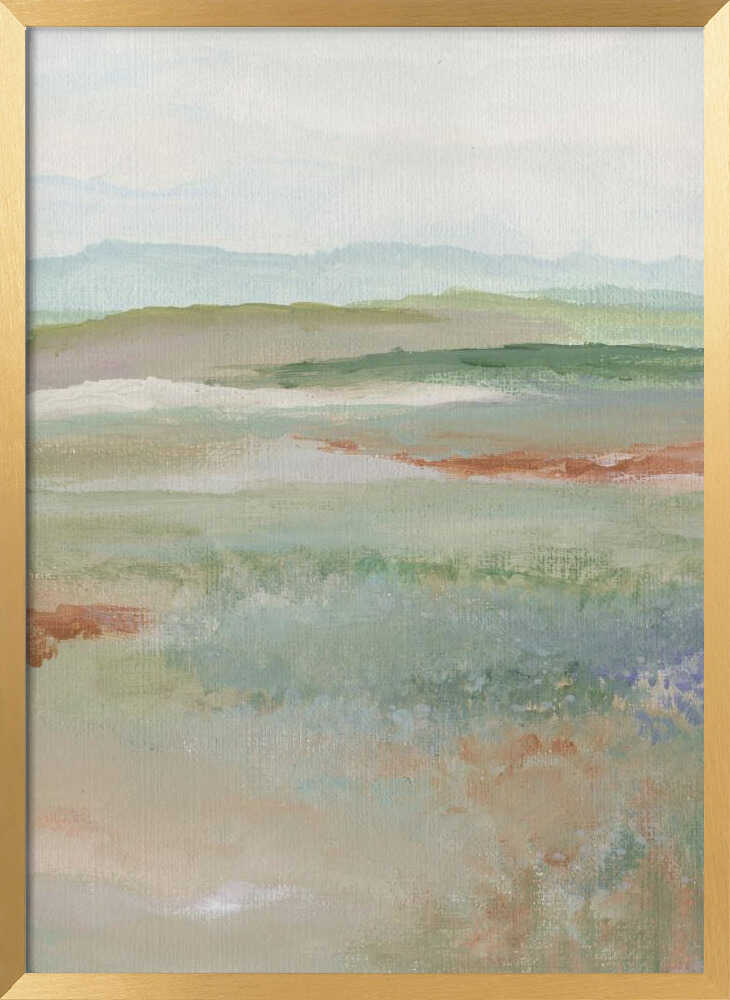 "Serene Rolling Hills No. 2" by Nikita Jariwala — Landscape Wall Art