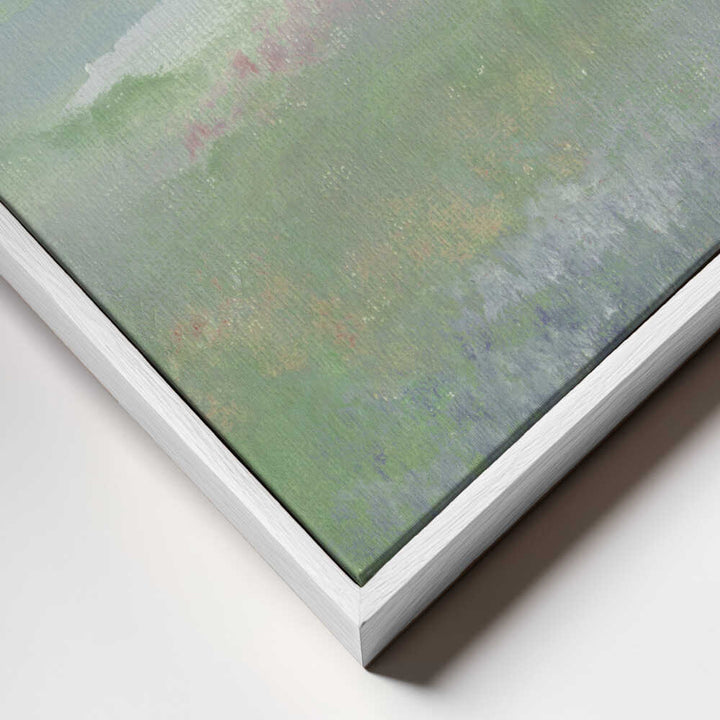 "Misty Hillside Fields" by Nikita Jariwala — Landscape Wall Art