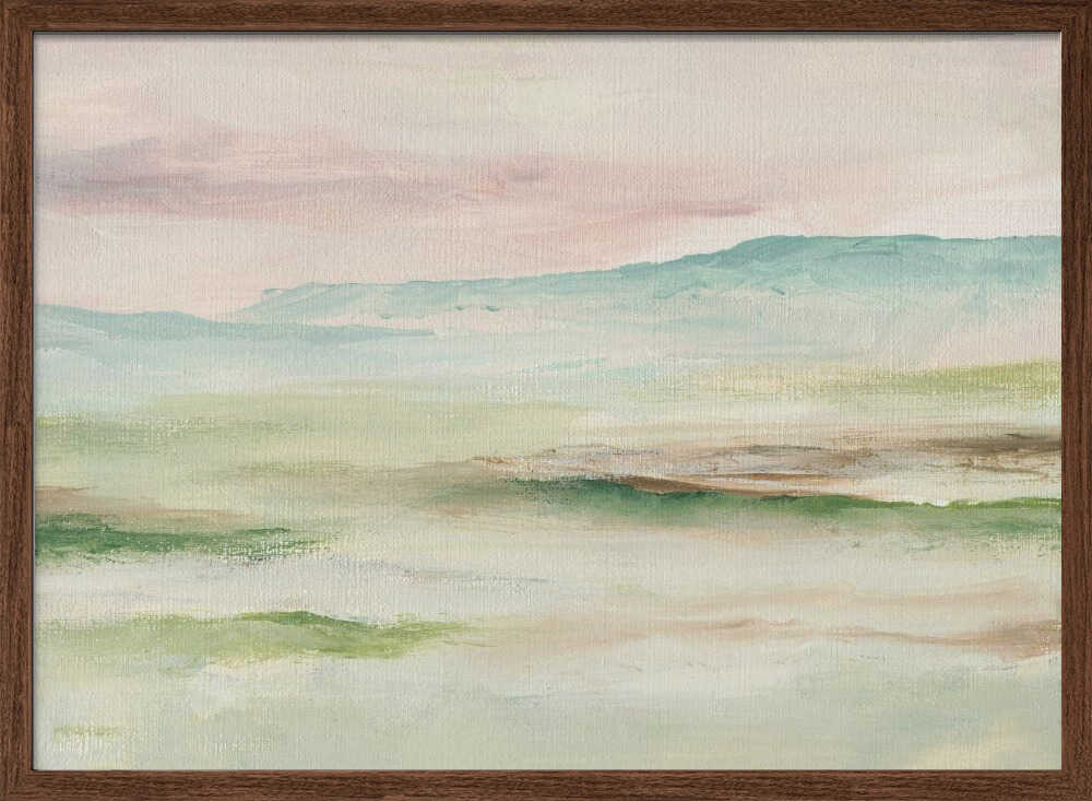 "Serene Abstract Landscape No. 2" by Nikita Jariwala — Landscape Wall Art