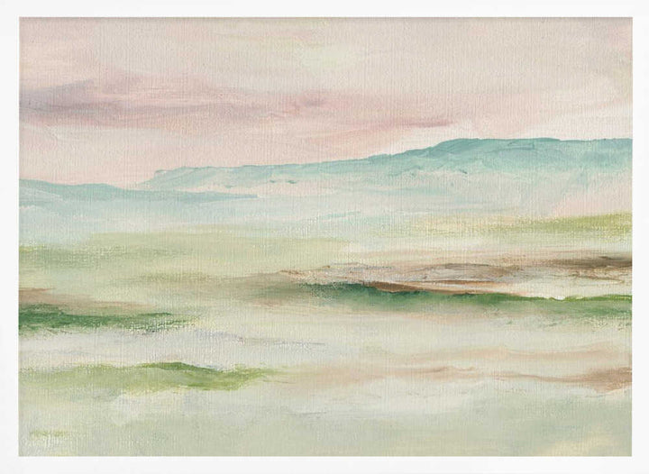 "Serene Abstract Landscape No. 2" by Nikita Jariwala — Landscape Wall Art