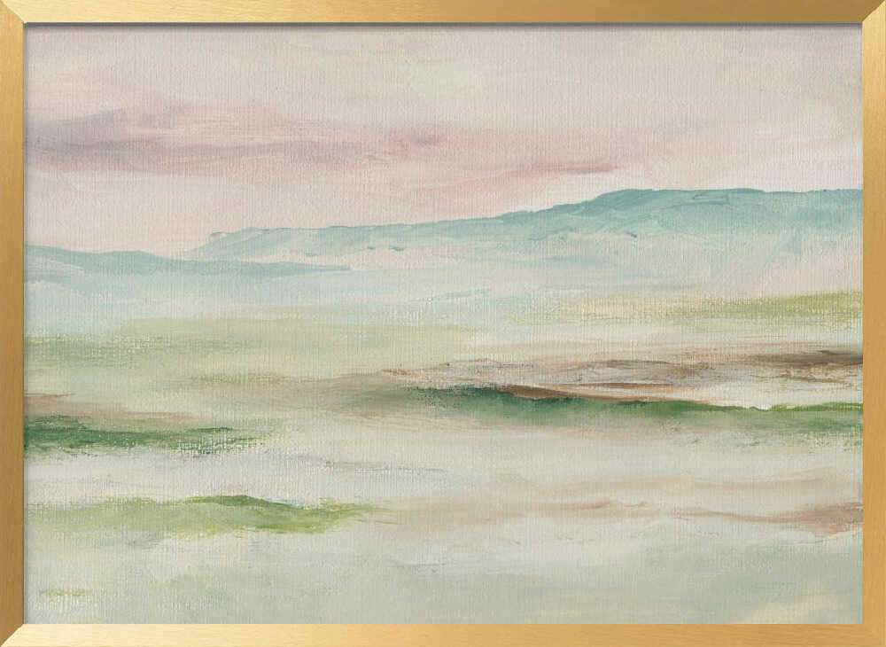 "Serene Abstract Landscape No. 2" by Nikita Jariwala — Landscape Wall Art