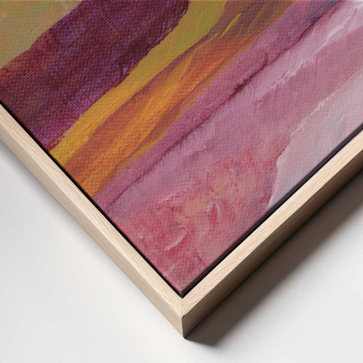 "Vibrant Layered Landscape" by Nikita Jariwala — Landscape Wall Art