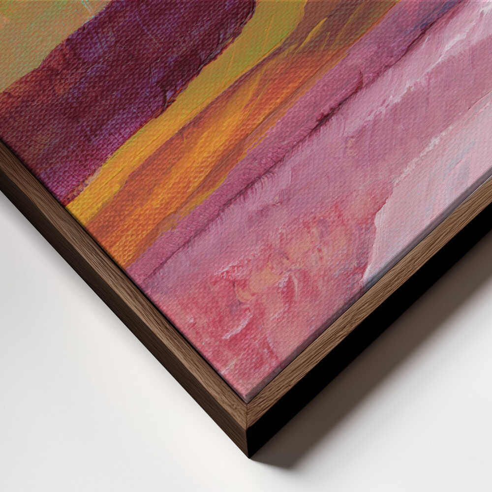 "Vibrant Layered Landscape" by Nikita Jariwala — Landscape Wall Art