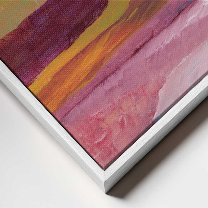 "Vibrant Layered Landscape" by Nikita Jariwala — Landscape Wall Art