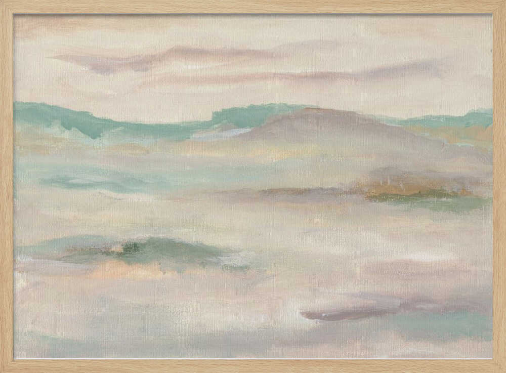 "Misty Mountain Horizon" by Nikita Jariwala — Landscape Wall Art