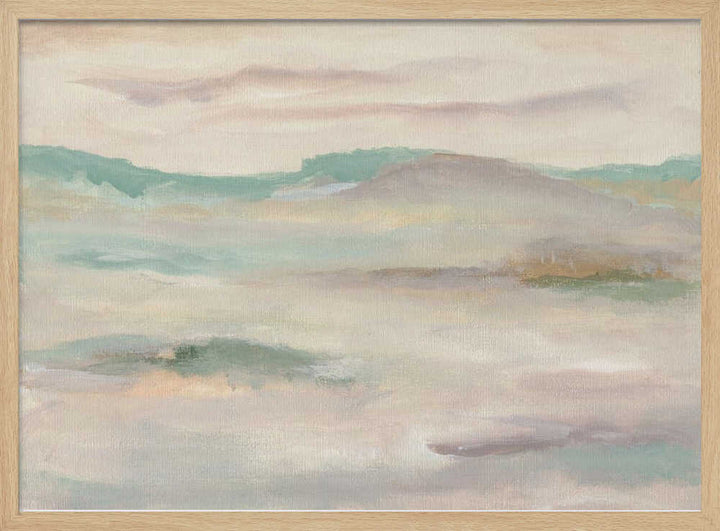 "Misty Mountain Horizon" by Nikita Jariwala — Landscape Wall Art