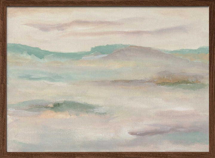 "Misty Mountain Horizon" by Nikita Jariwala — Landscape Wall Art