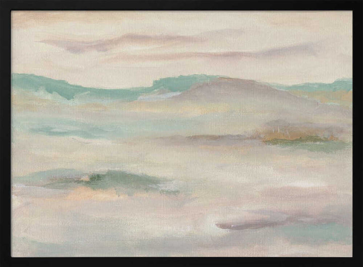 "Misty Mountain Horizon" by Nikita Jariwala — Landscape Wall Art