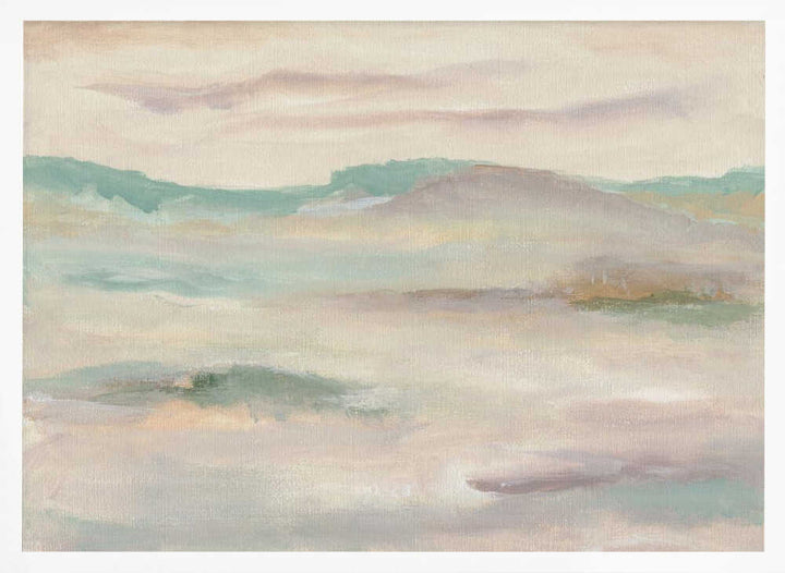 "Misty Mountain Horizon" by Nikita Jariwala — Landscape Wall Art