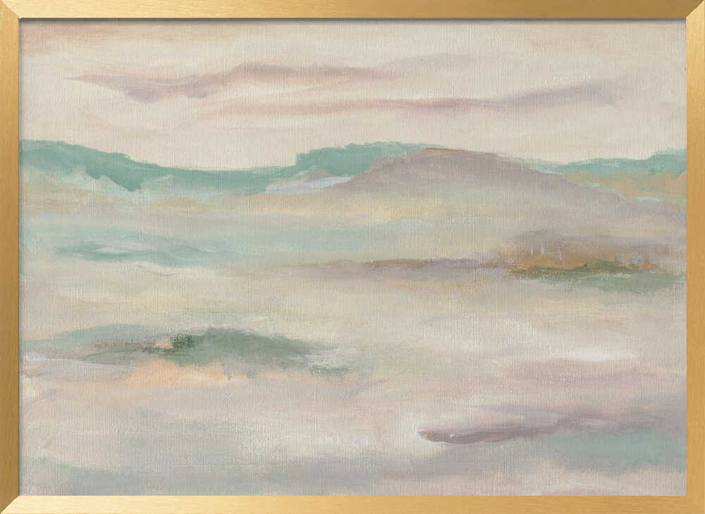 "Misty Mountain Horizon" by Nikita Jariwala — Landscape Wall Art