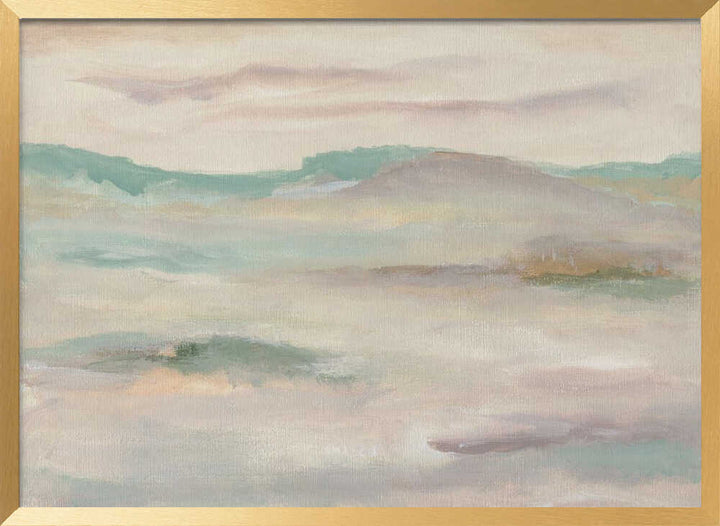 "Misty Mountain Horizon" by Nikita Jariwala — Landscape Wall Art