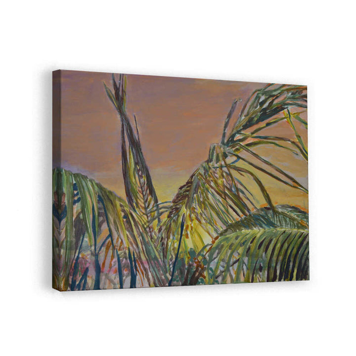 Tropical Sunset Palms