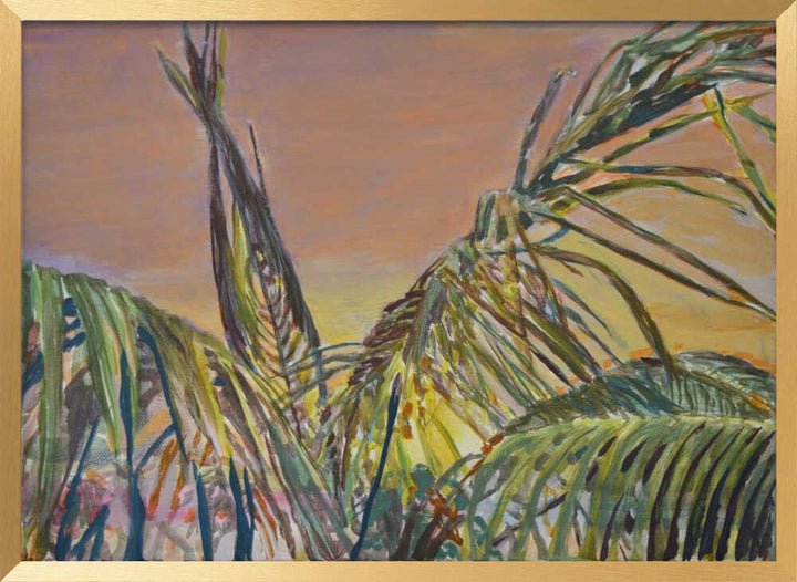 Tropical Sunset Palms