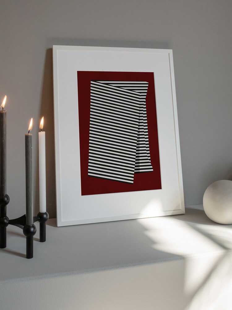 Abstract Layered Stripes