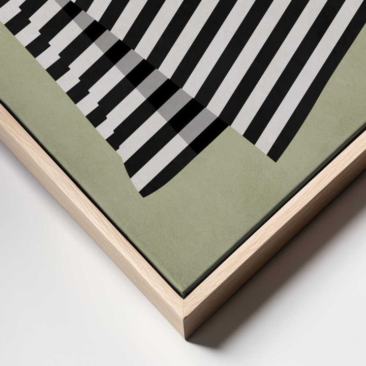 Folded Striped Pattern