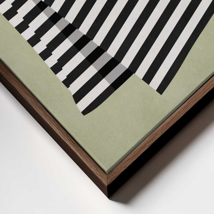 Folded Striped Pattern