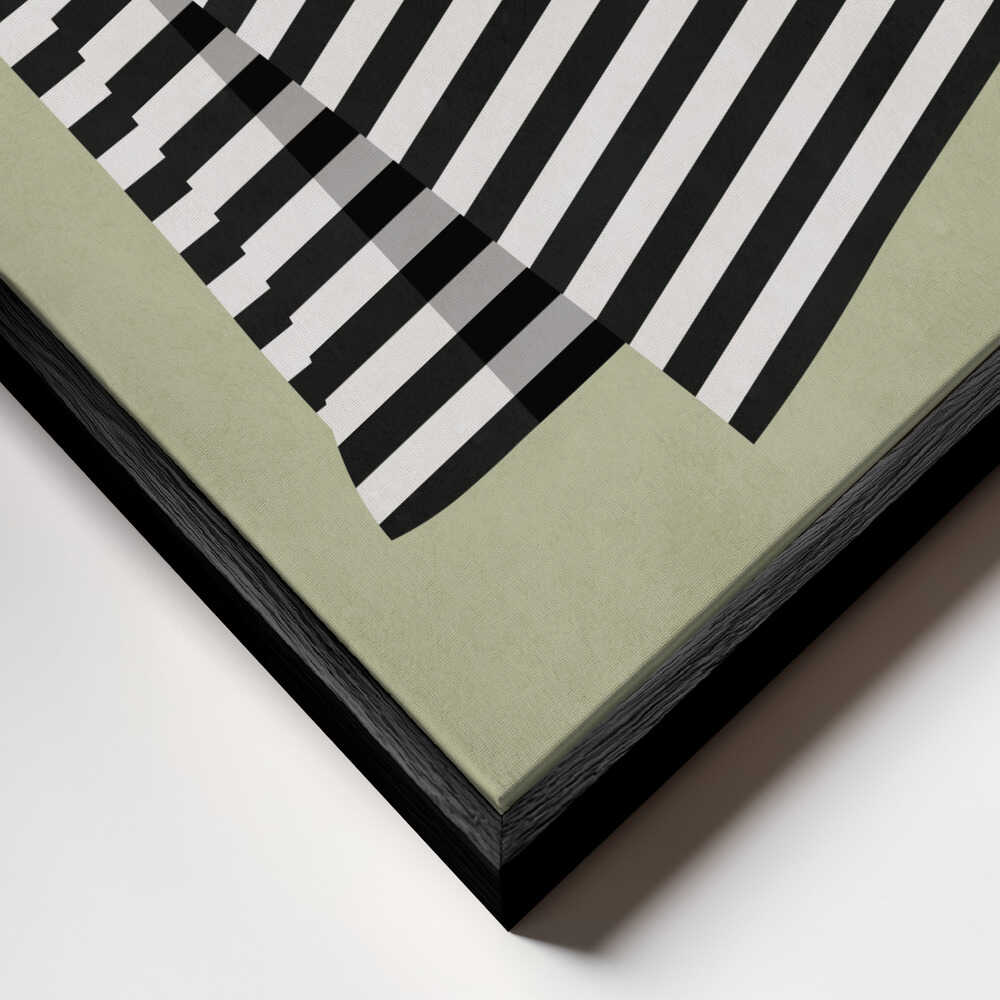 Folded Striped Pattern