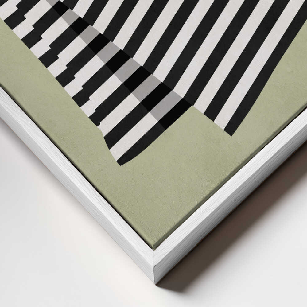 Folded Striped Pattern