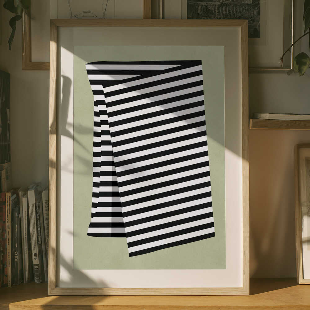 Folded Striped Pattern