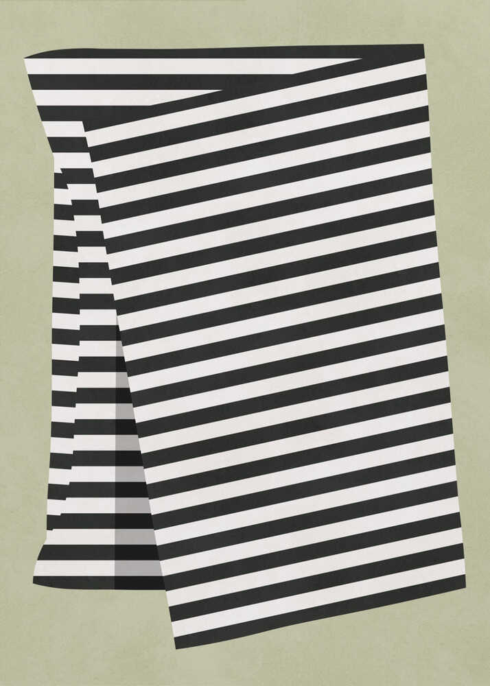 Folded Striped Pattern