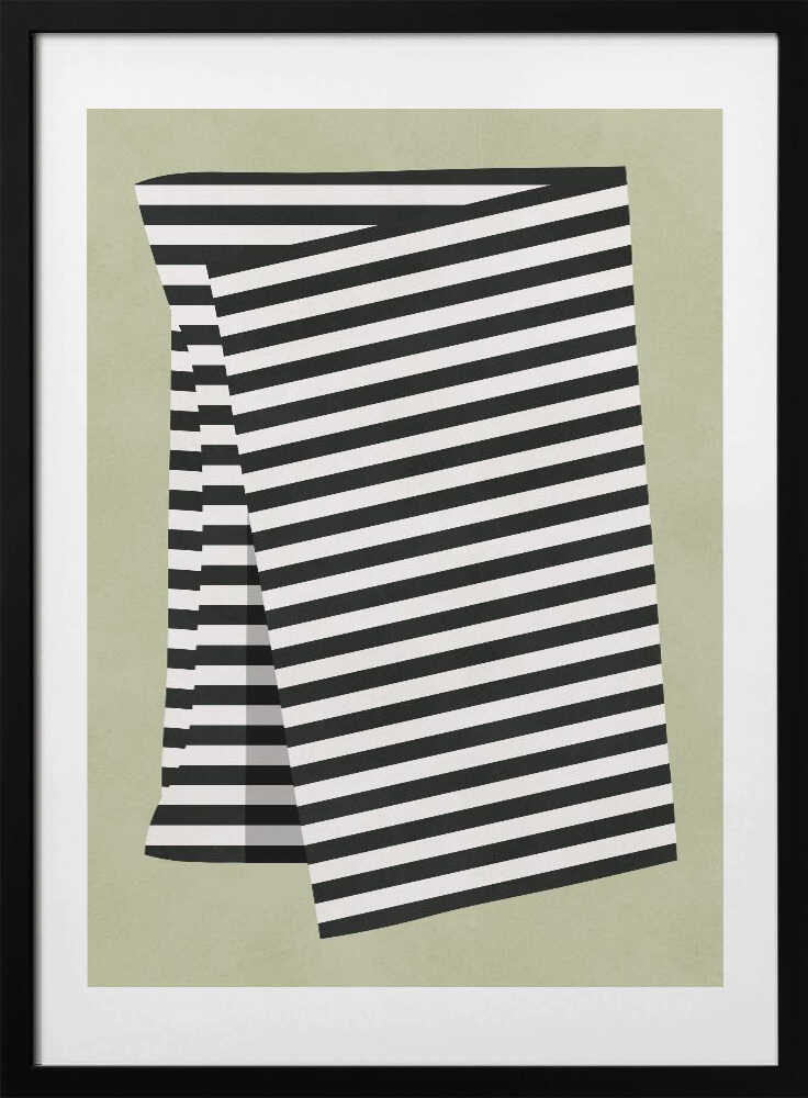 Folded Striped Pattern