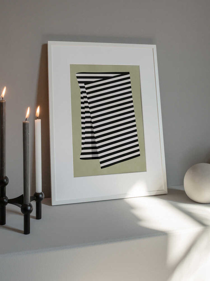 Folded Striped Pattern
