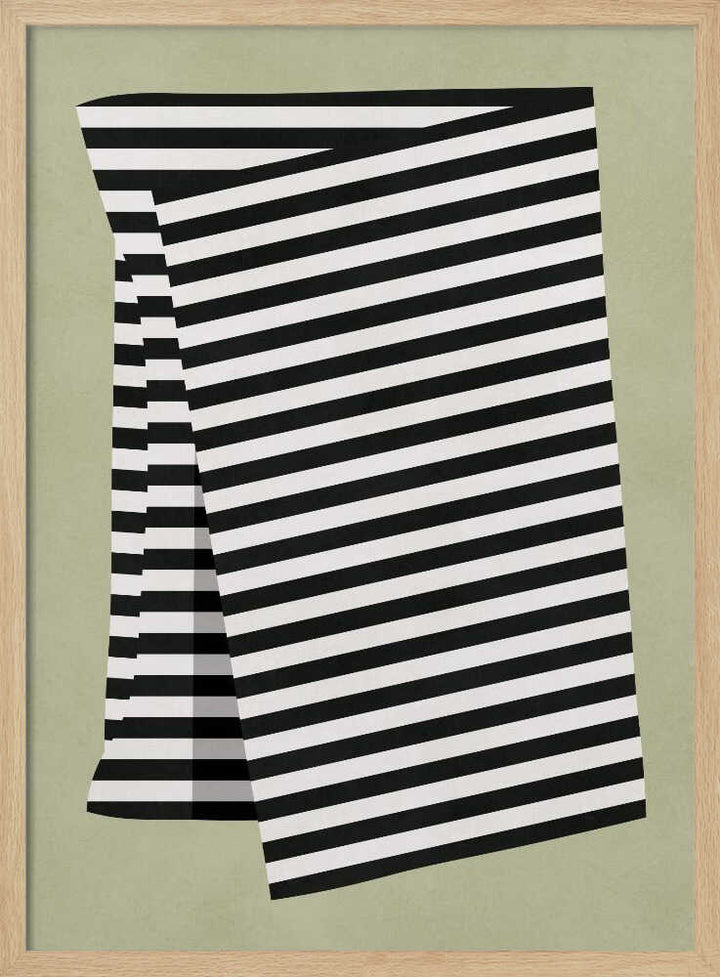 Folded Striped Pattern