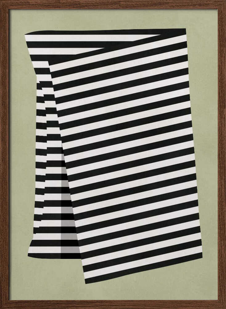 Folded Striped Pattern