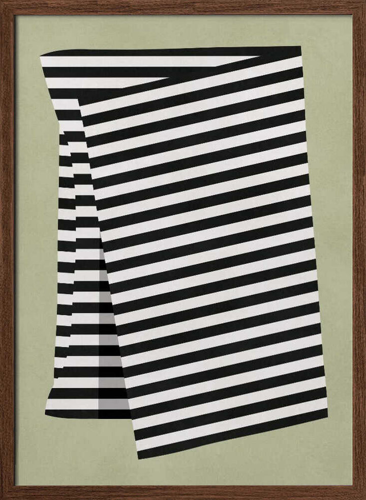 Folded Striped Pattern