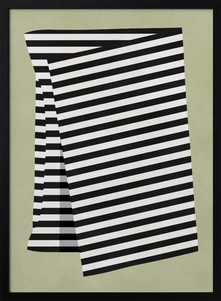 Folded Striped Pattern