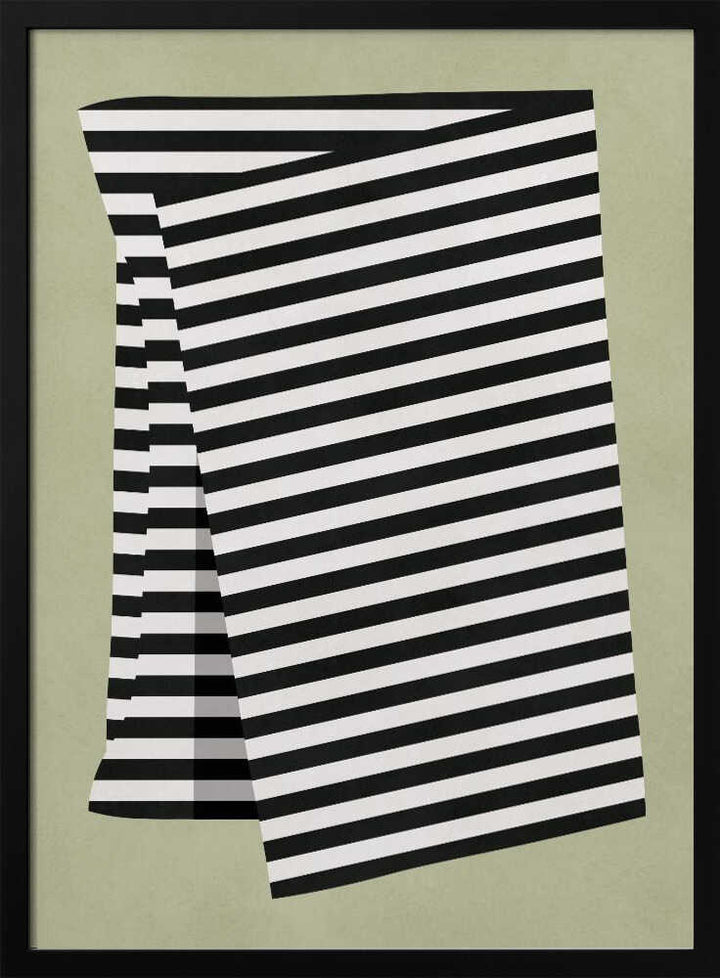 Folded Striped Pattern