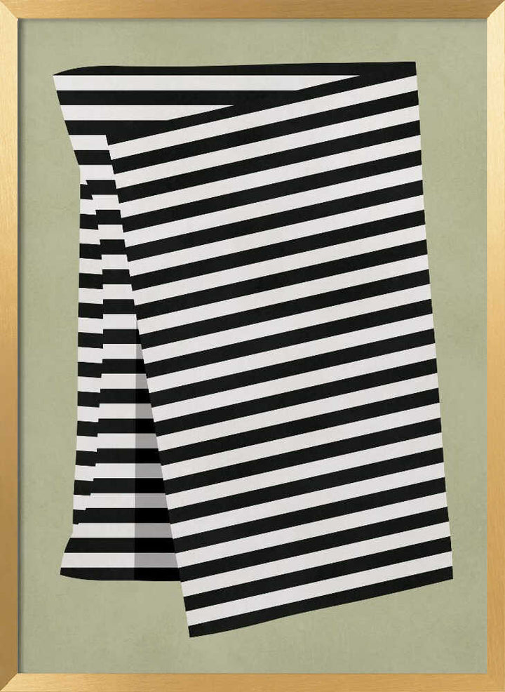 Folded Striped Pattern