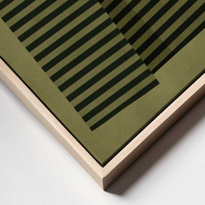 Abstract Striped Shapes