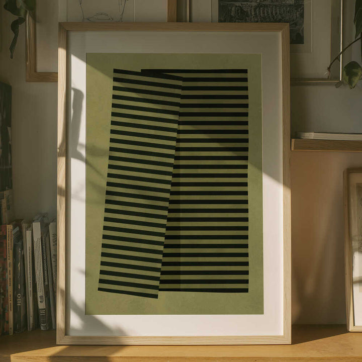 Abstract Striped Shapes