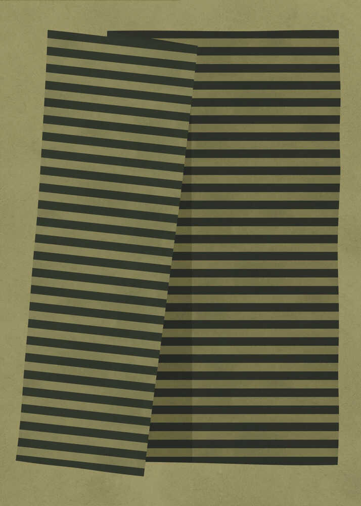Abstract Striped Shapes