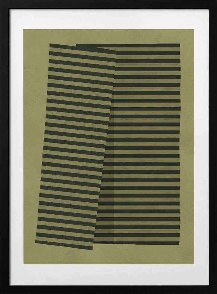 Abstract Striped Shapes