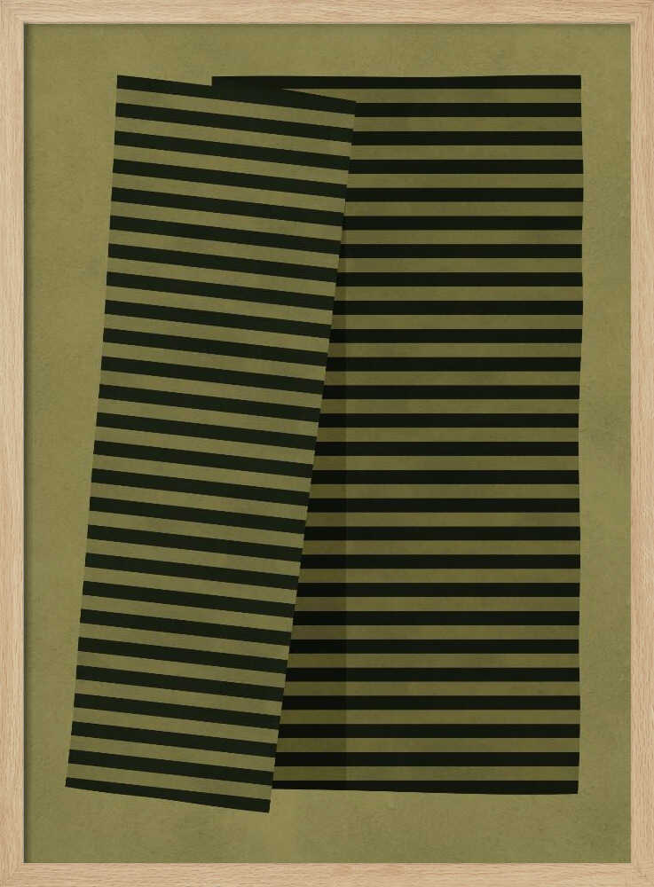 Abstract Striped Shapes