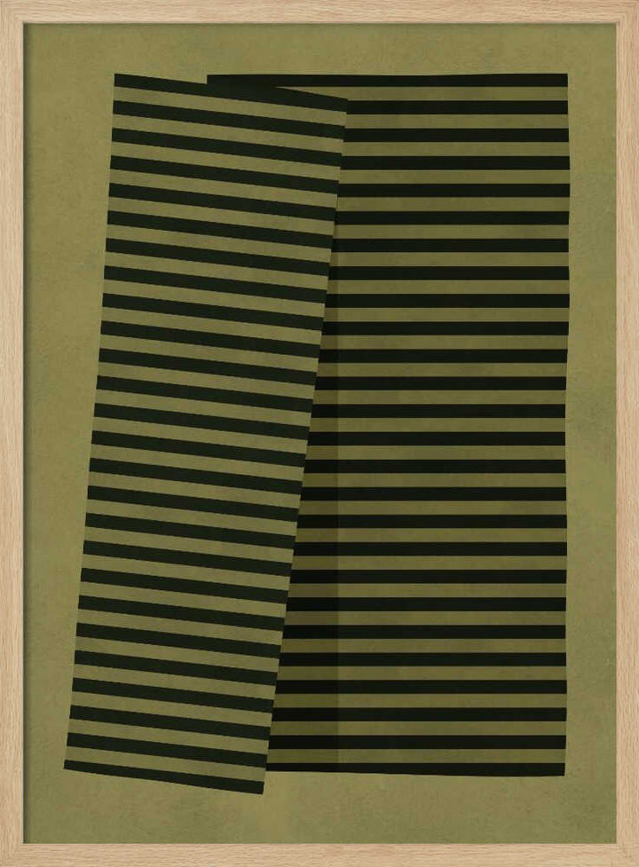 Abstract Striped Shapes