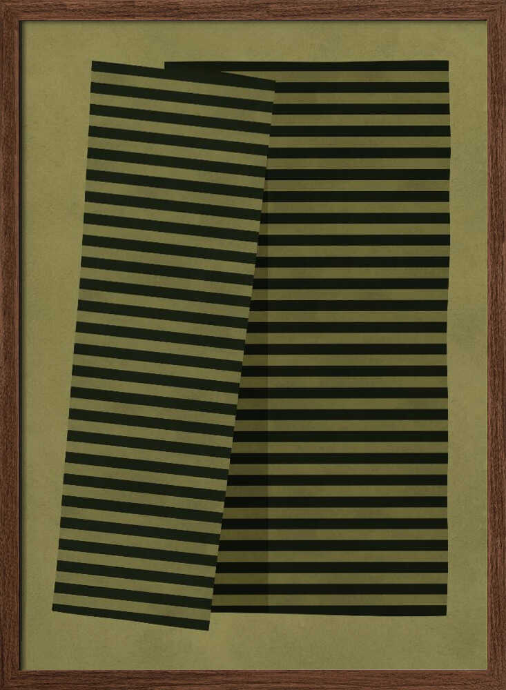 Abstract Striped Shapes