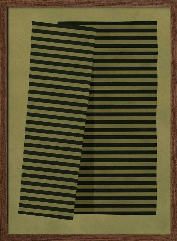 Abstract Striped Shapes