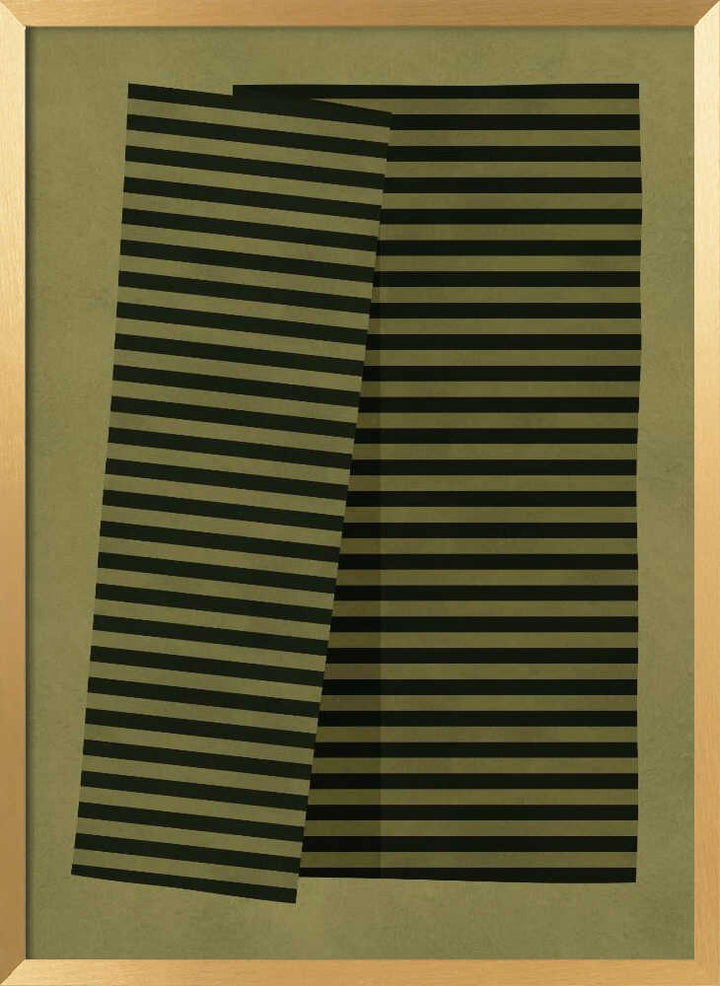 Abstract Striped Shapes