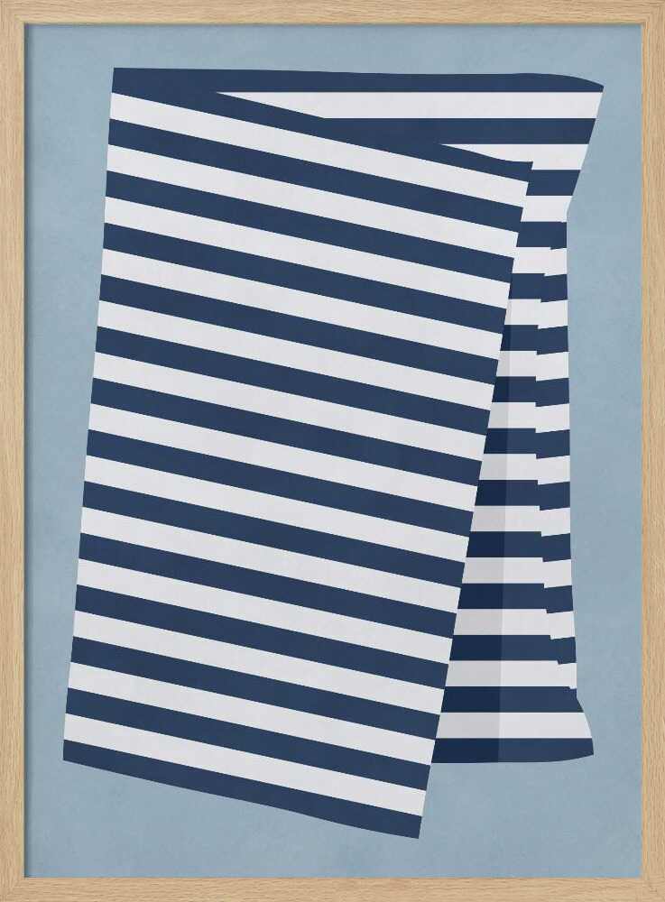 Nautical Folded Stripes