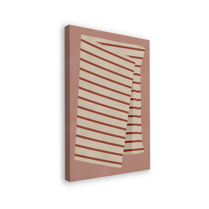 Warm Terracotta Stripes