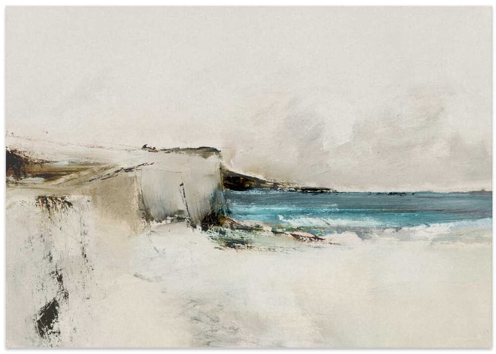 "White Cliffs Ocean" by Dan Hobday — Coastal Wall Art