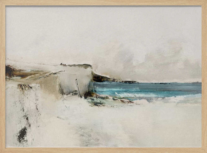 "White Cliffs Ocean" by Dan Hobday — Coastal Wall Art