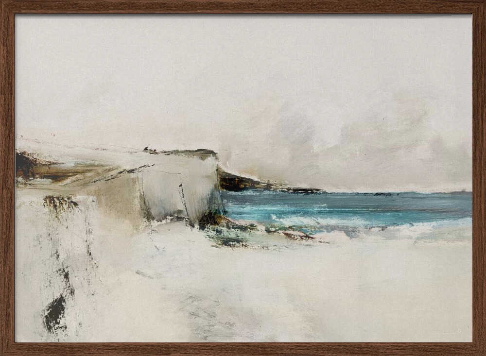 "White Cliffs Ocean" by Dan Hobday — Coastal Wall Art