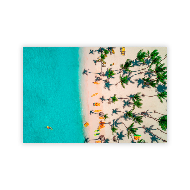 "Bavaro Aerial" Acrylic Wall Art
