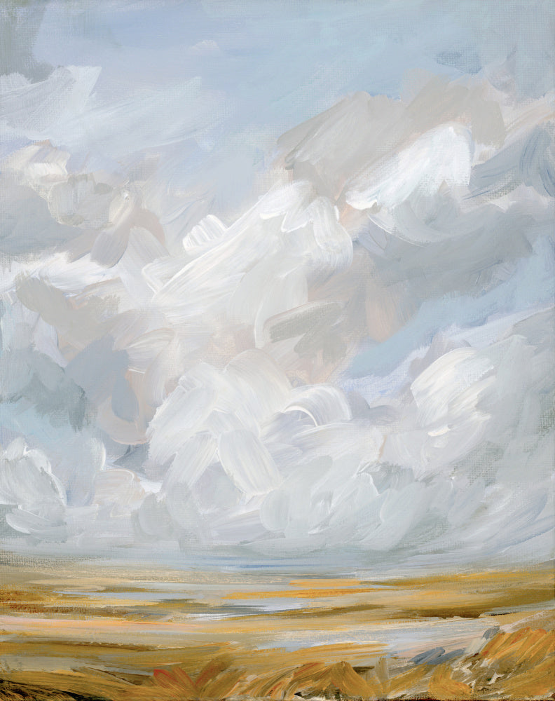 "Expansive Cloudscape Landscape" by Nicole Walsh — Landscape Wall Art